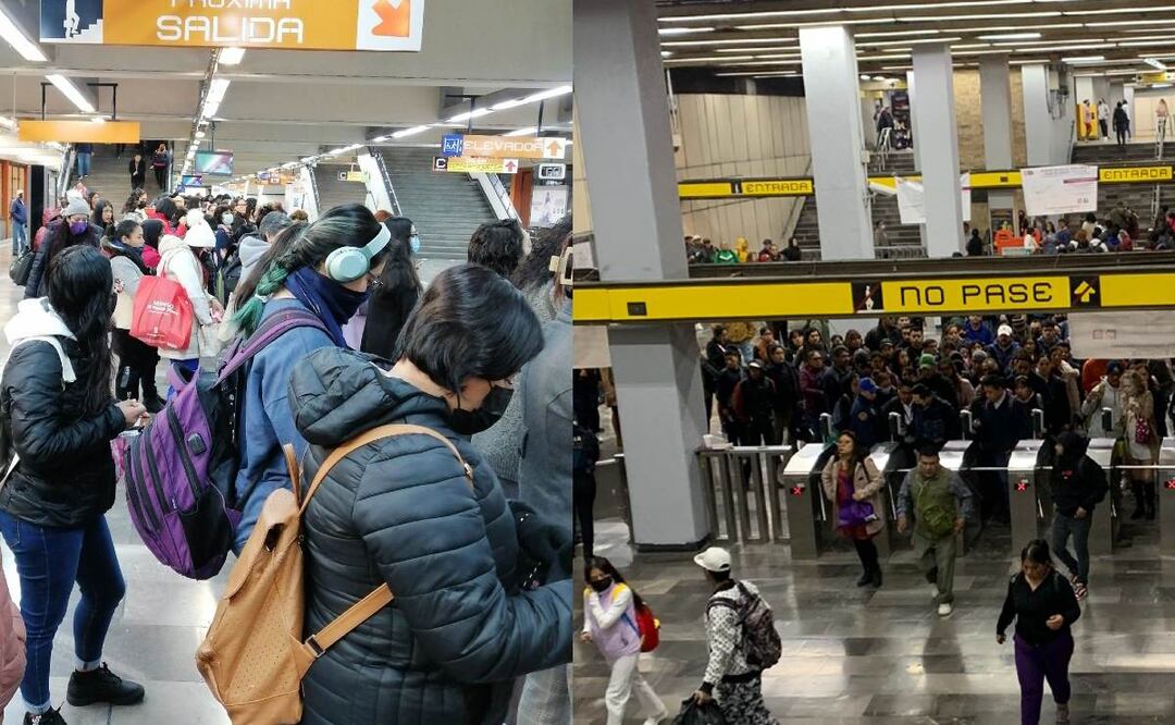 Último día de enero, y continúan los retrasos en algunas Líneas del Metro. (Foto: Redes sociales)