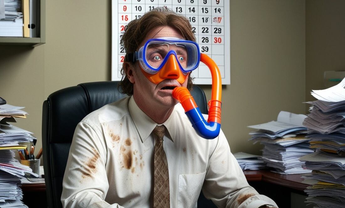 Descubre qué pasa con tus vacaciones si no las tomas. (Foto: Creada con IA)