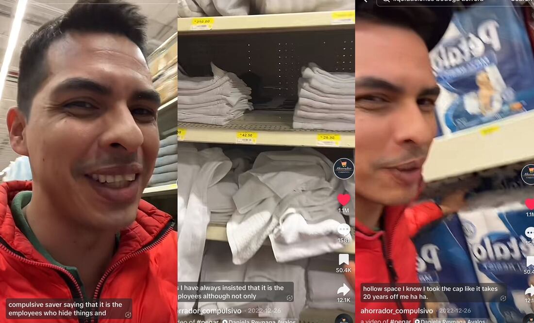 ¿Quién es el Ahorrador Compulsivo de TikTok? Aquí te lo explicamos. (Fotos: Captura de pantalla)