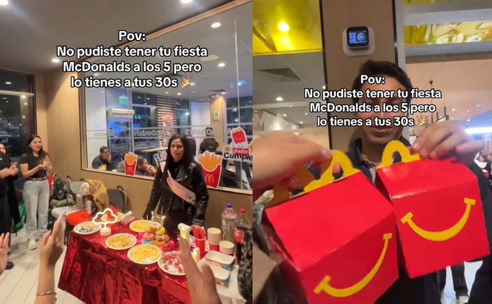 Fiesta en McDonald’s para adultos en México: precios y paquetes. (Foto: Captura de pantalla)