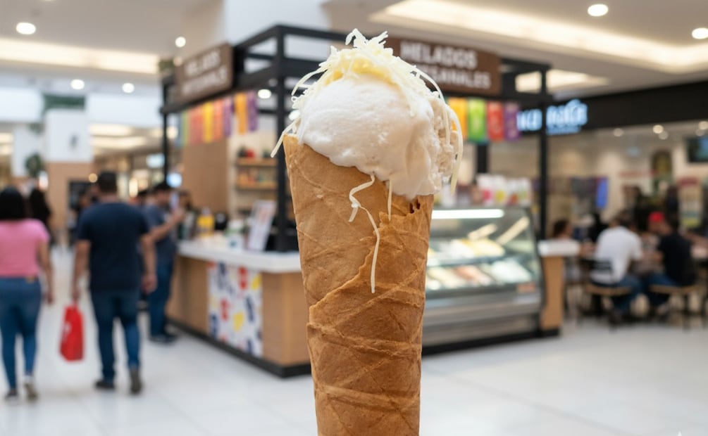 Comerciante cierra negocio en Puebla tras lluvias y falta de apoyo en plaza. (Foto: Creada con IA)