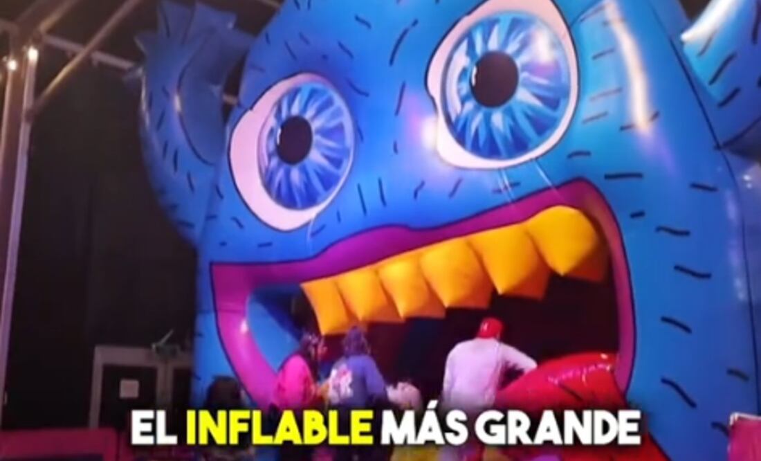 The Monster, el inflable más grande del mundo, llega a CDMX (Foto: Captura de pantalla-Tiktok)