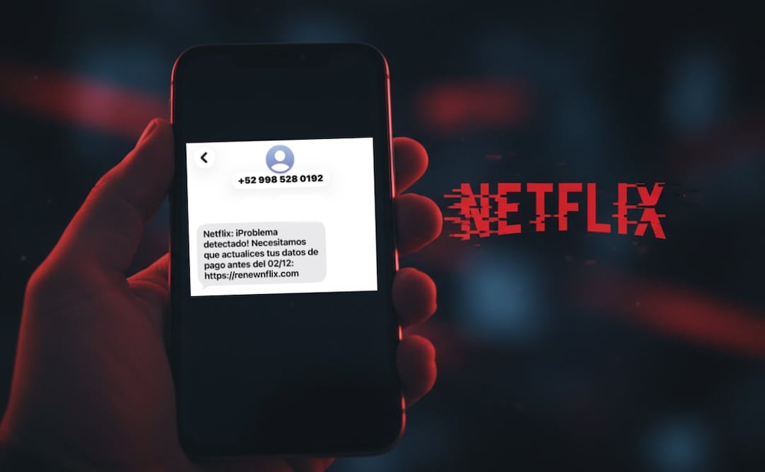 Estafan usando el nombre de Netflix: conoce las señales para identificar mensajes falsos y evitar riesgos. (Foto: Creada con IA)