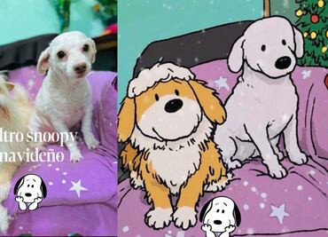 Filtro Snoopy Navideño con IA: Cómo usar GRATIS las plantillas de CapCut en TikTok