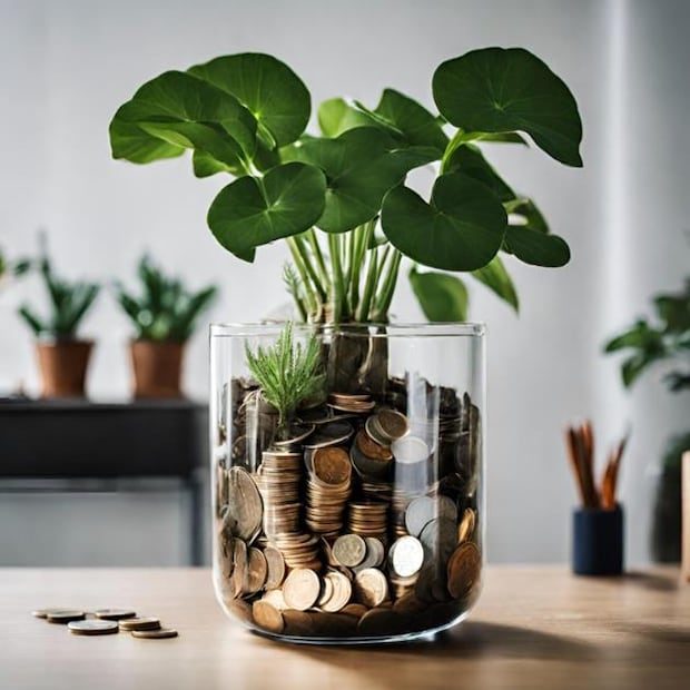 Te compartimos opciones para hacer que tu dinero crezca. (Foto: Generada con Inteligencia Artificial)
