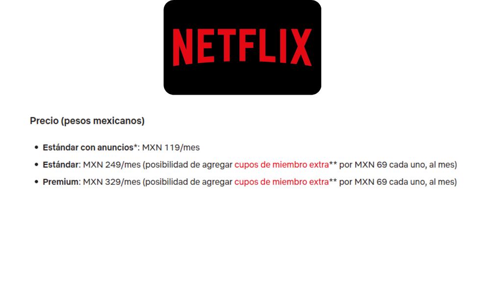 ¿Cuáles son los planes de suscripción de Netflix? (Foto: Captura de pantalla)
