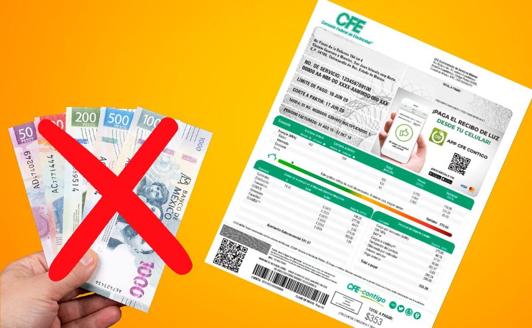 Conoce hasta cuándo se prolongará el descuento de la CFE. (Foto: DeDinero)