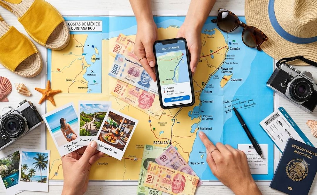 ¿Vacaciones sin deudas? Condusef explica cómo organizar tus finanzas y gastar con inteligencia. (Foto: Creada con IA)