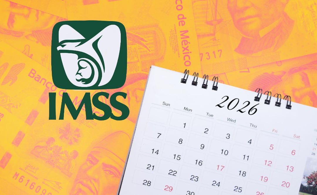 IMSS publica el calendario 2026: conoce la fecha del primer pago de pensión y los depósitos del año. (Foto: DeDinero)