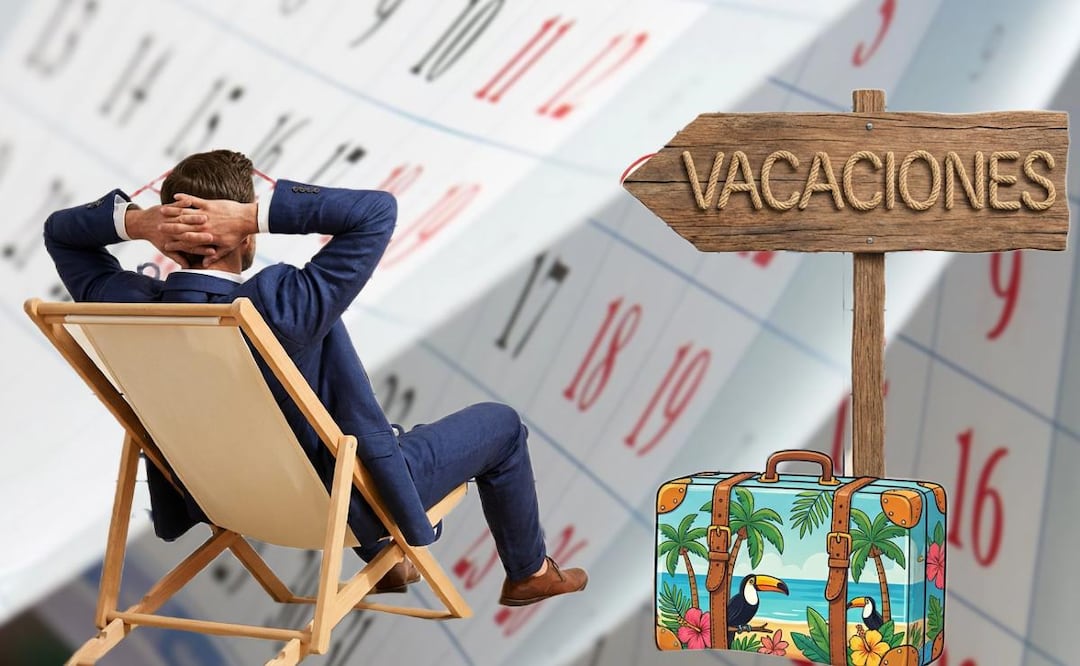 Si cumples un año laboral en 2026, esta es la cantidad de vacaciones que por ley debes recibir de tu empresa. (Foto: Creada con IA)