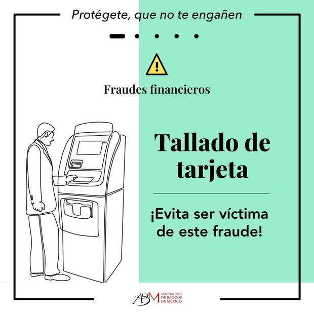 Alerta de fraude "Tallado de tarjeta". (Foto: Redes sociales)