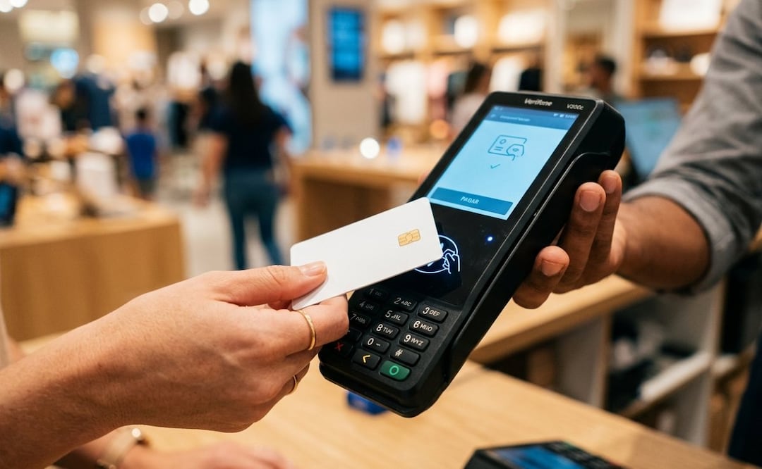 Compras con tarjeta sin NIP: Estas son las que puedes pagar y cuándo sí te piden la clave de seguridad. (Foto: Creada con IA)