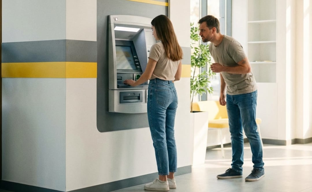 Fraudes en ATM no paran: recomendaciones clave que blindan tu dinero al usar cajeros. (Foto: Creada con IA)