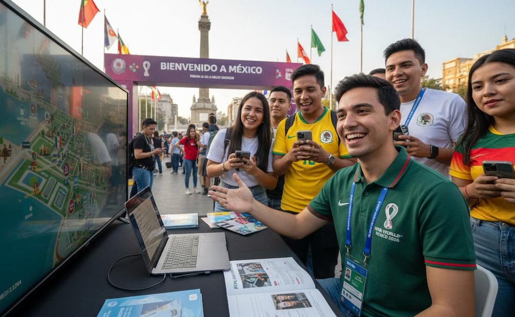 Gana $8,480 al mes en el Mundial 2026: Así podrán participar Jóvenes Construyendo el Futuro. (Foto: Creada con IA)