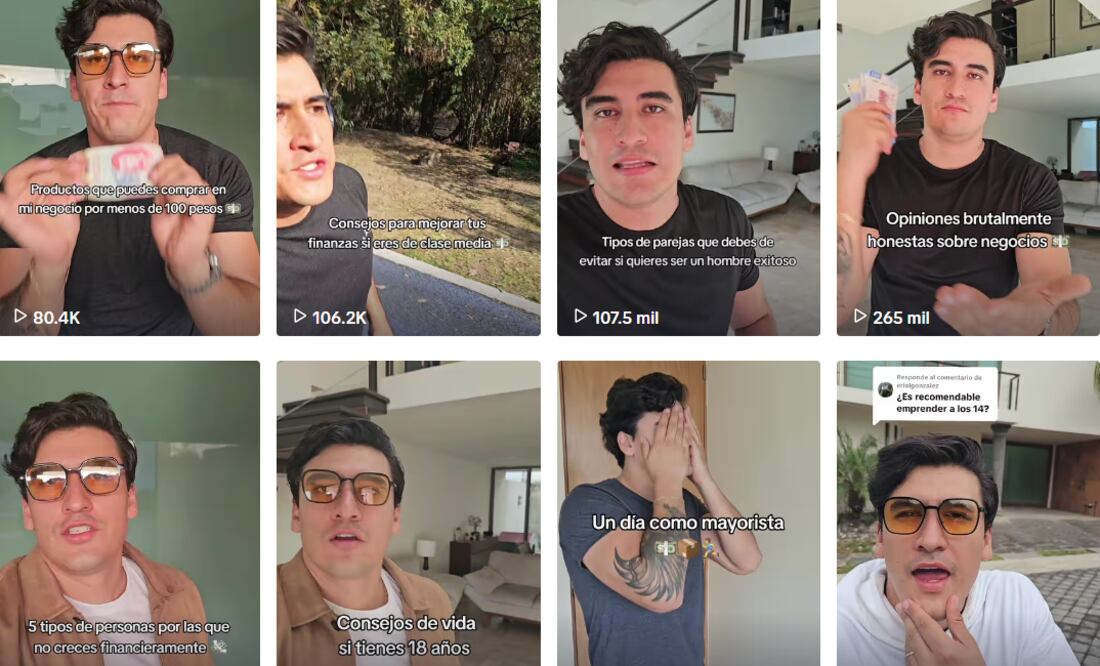 Alberto Plata convirtió la venta de calcetines en los tianguis en un negocio exitoso (Foto: Captura de pantalla-Tiktok Alberto Reyes)