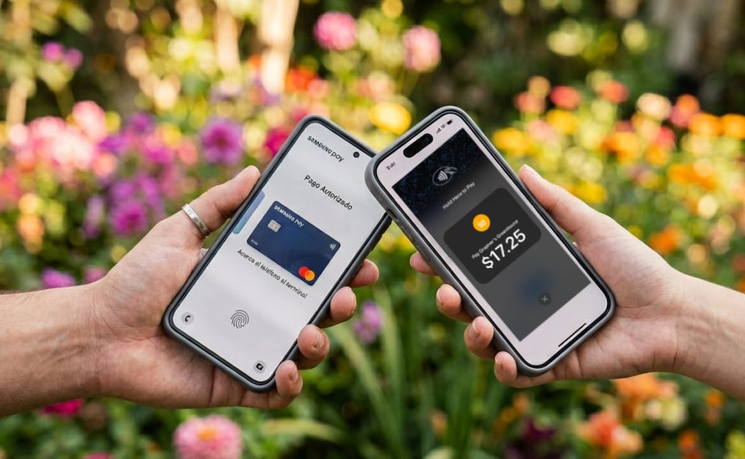 Apple lanza Tap to Pay en México: cobra con iPhone y recibe pagos de Samsung y Xiaomi fácil. (Foto: Creada con IA)