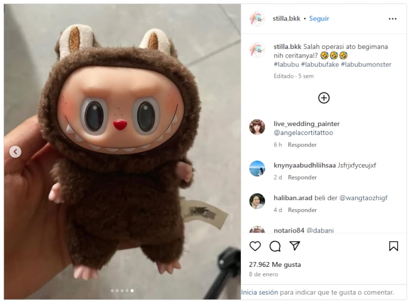 Chabubus vs Labubus (Foto: Instagram)