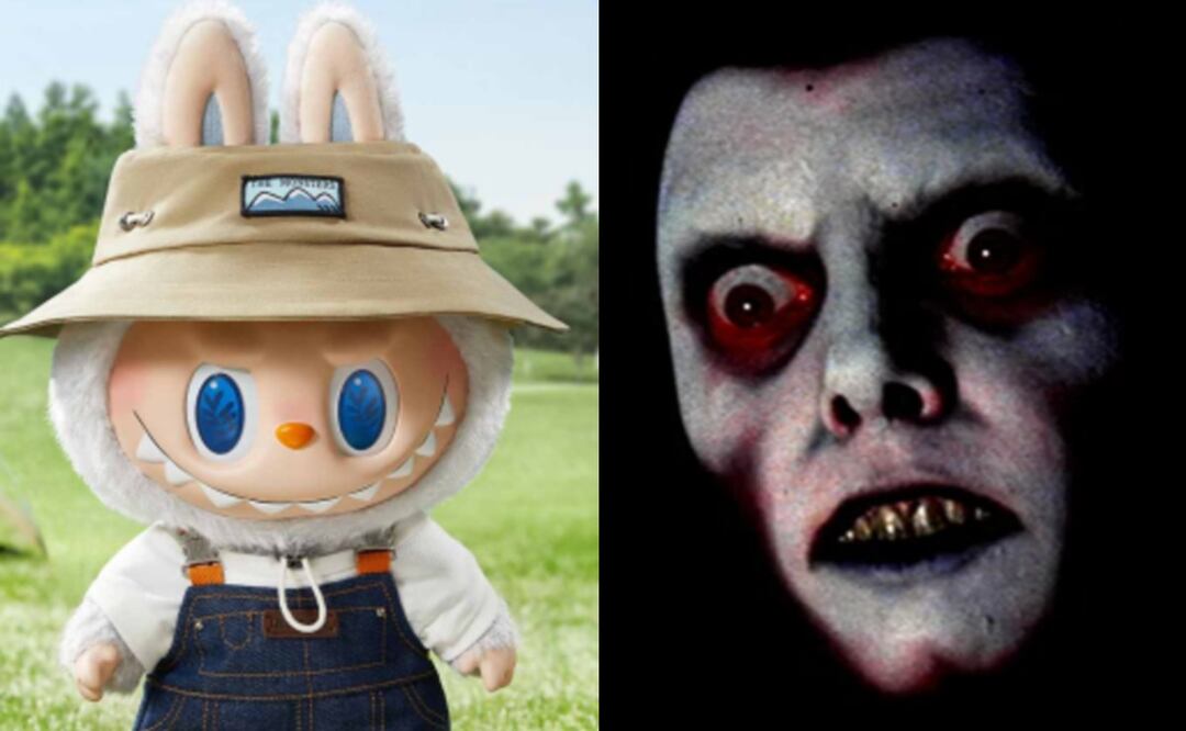 De juguete adorable a figura demoníaca (Foto: Captura de pantalla-Tienda en línea PopMartMx y Película El Exorcista)