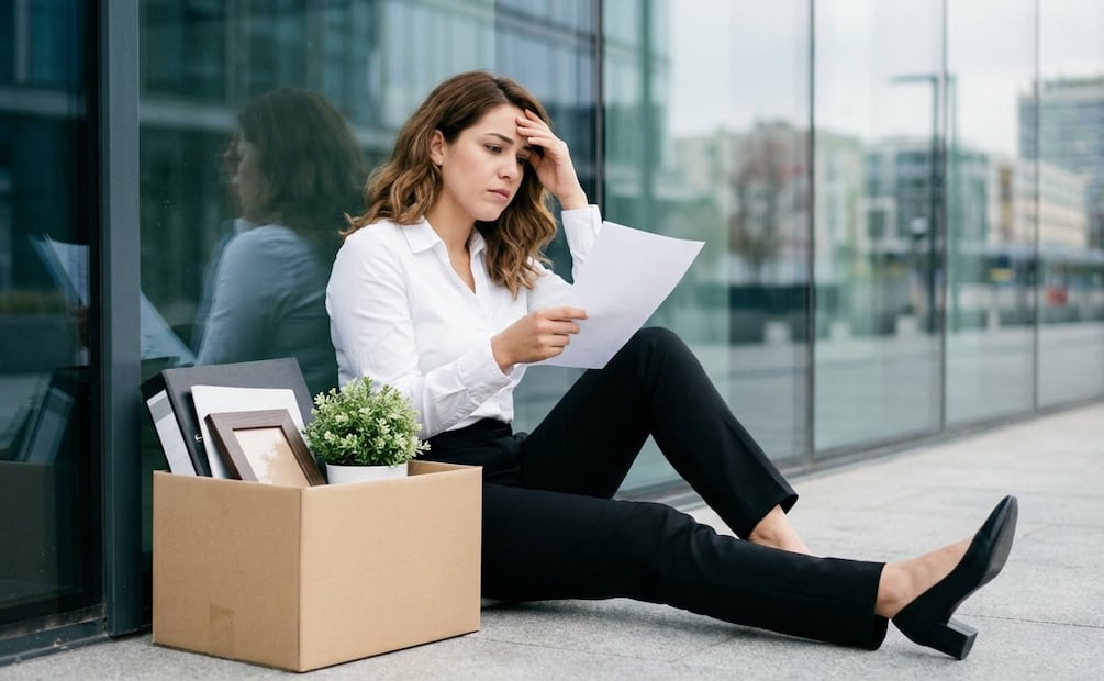 ¿Te despidieron o renunciaste? Así pagas tu deuda de Fonacot si te quedas sin empleo. (Foto: Creada con IA)
