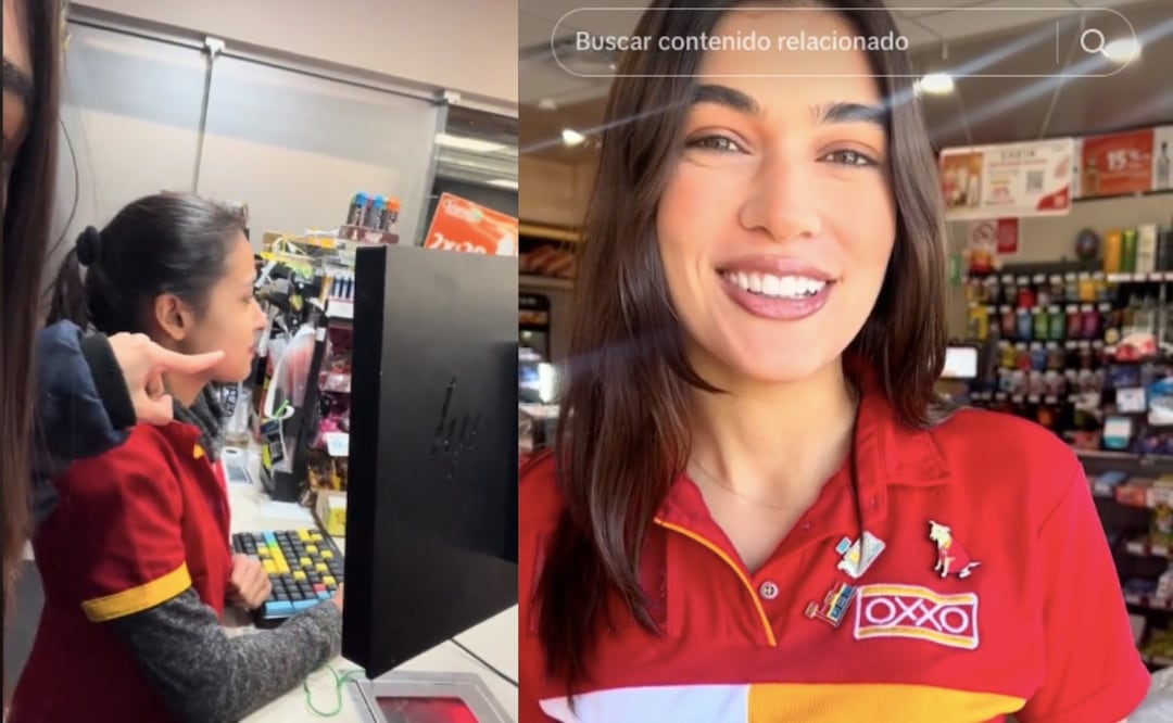¿Qué hacen los trabajadores del Oxxo? (Foto: Redes sociales)