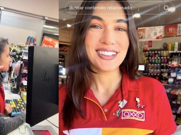 Cajera del Oxxo cobra dinero de más a clientes "por error", y doble de Dua Lipa la exhibe