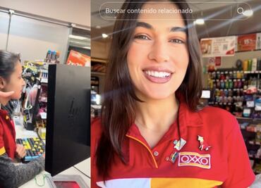 Cajera del Oxxo cobra dinero de más a clientes "por error", y doble de Dua Lipa la exhibe
