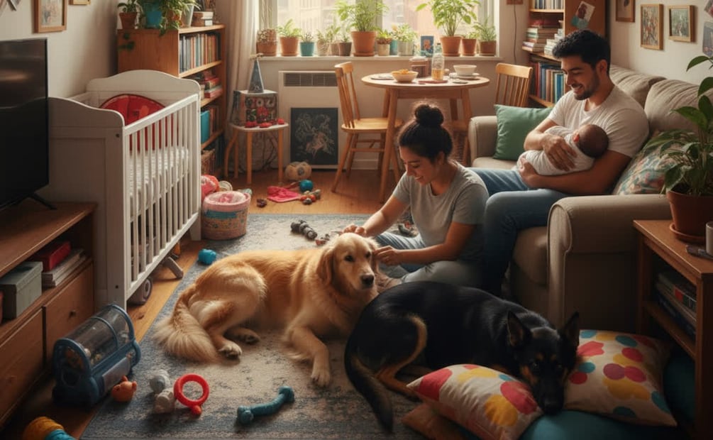 CDMX prohíbe discriminar por tener hijos o mascotas en renta o venta de viviendas desde octubre 2025.(Foto: Creada con IA)