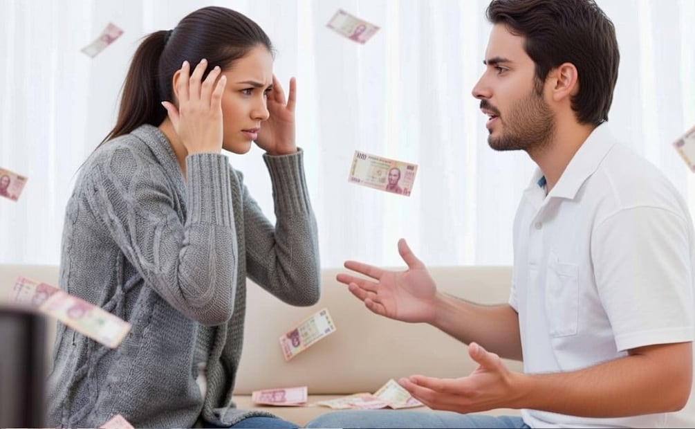 Del altar al juzgado: los 7 pecados financieros que ponen en riesgo tu relación. (Foto: creada con IA)