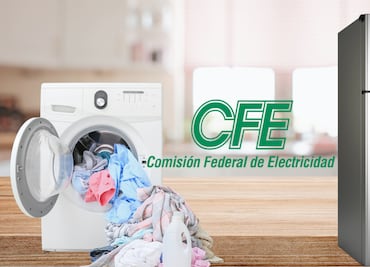 CFE ofrece electrodomésticos a crédito, lavadoras y refrigeradores
