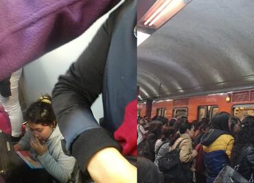 Sobrecupo en andenes y retrasos en varias Líneas: Así amanece el Metro de la CDMX