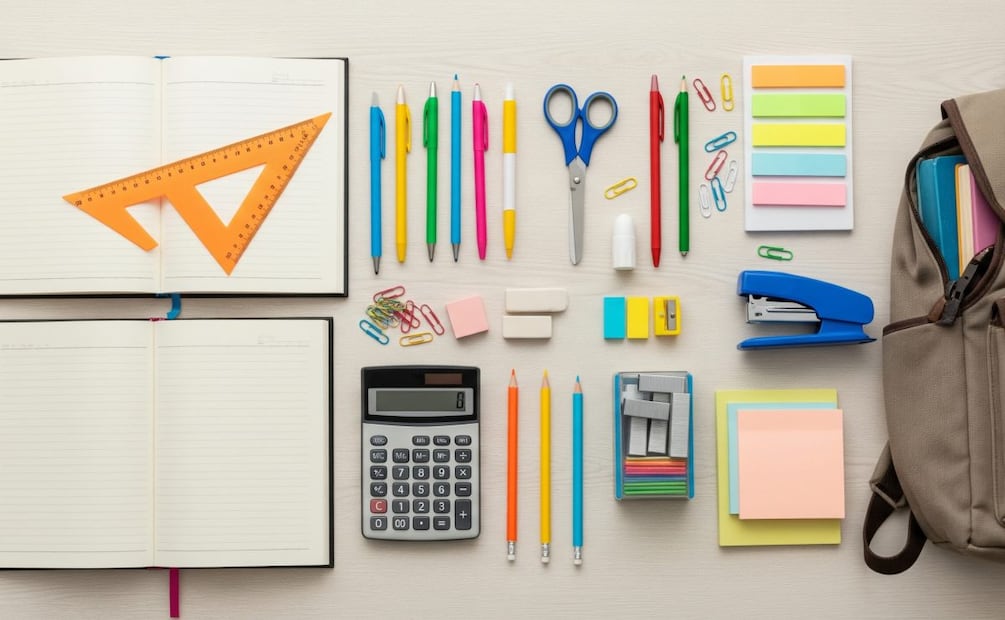 ¿Cuánto cuestan los útiles escolares en Soriana? (Foto: Creada con IA)