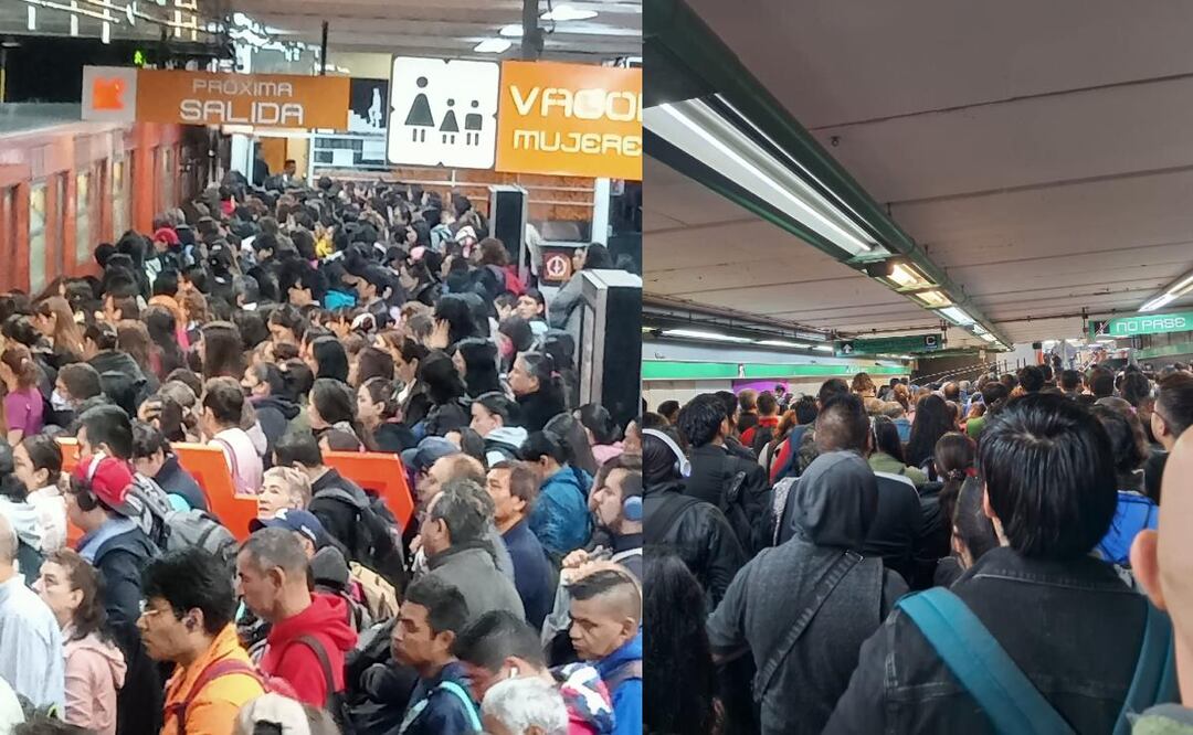 Conoce en qué líneas del Metro se tienen afectaciones. (Foto: DeDinero)