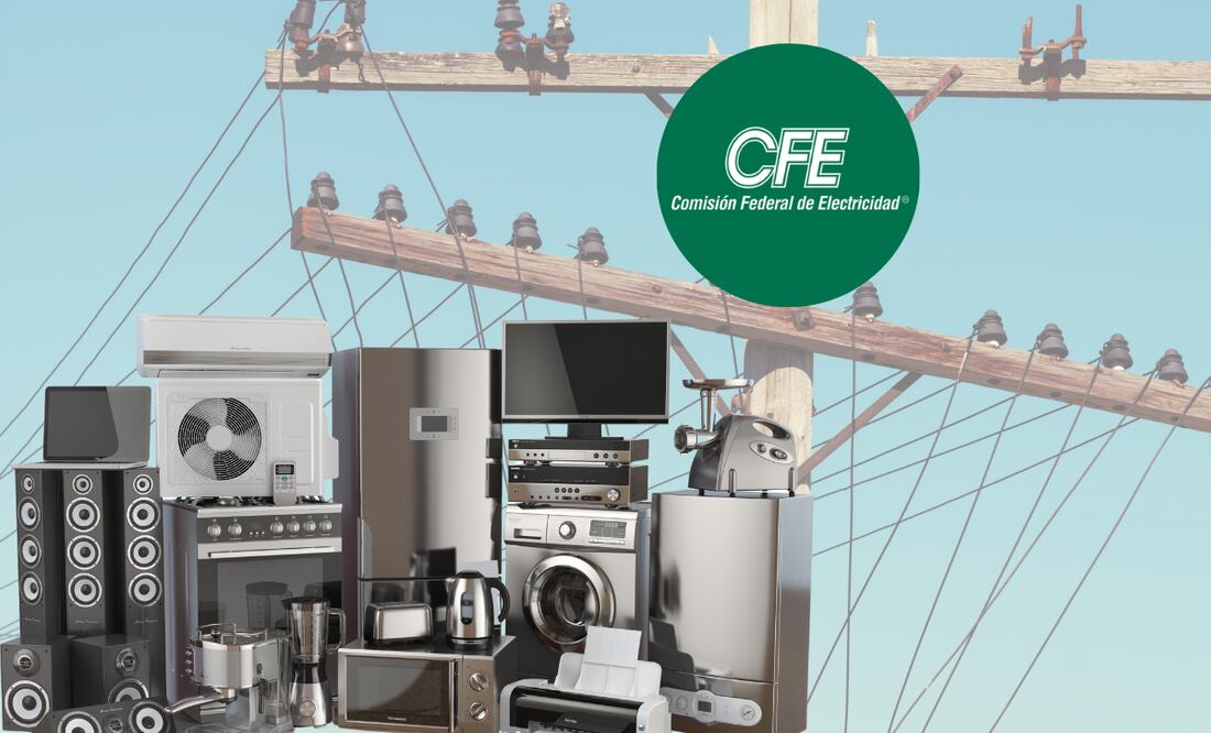 ¿Qué debes presentar ante la CFE para la reparación o pago de tus aparatos dañados? (Foto: DeDinero)