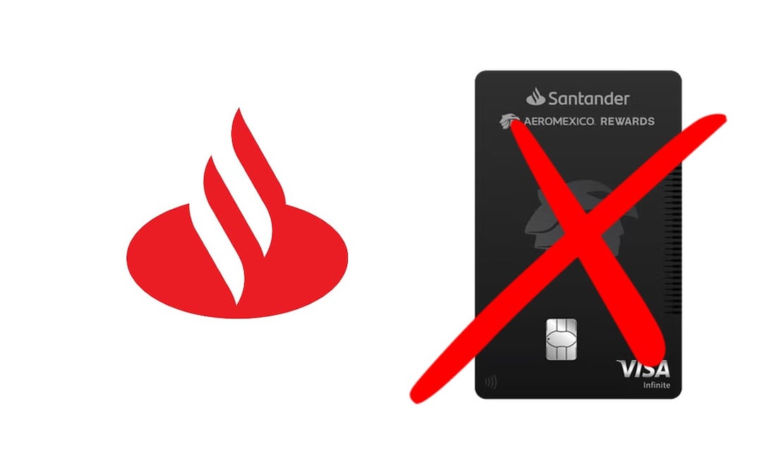 Tarjeta Santander Aeroméxico desaparece este mes: así afecta a tu saldo y tus viajes el cambio. (Foto: Captura de pantalla)