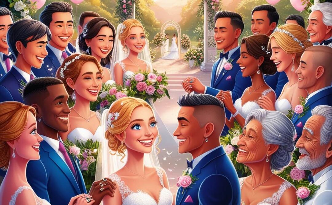 Bodas Gratuitas en CDMX: requisitos y fechas para ahorrar en tu casamiento en 2024. (Foto: Creada con IA)