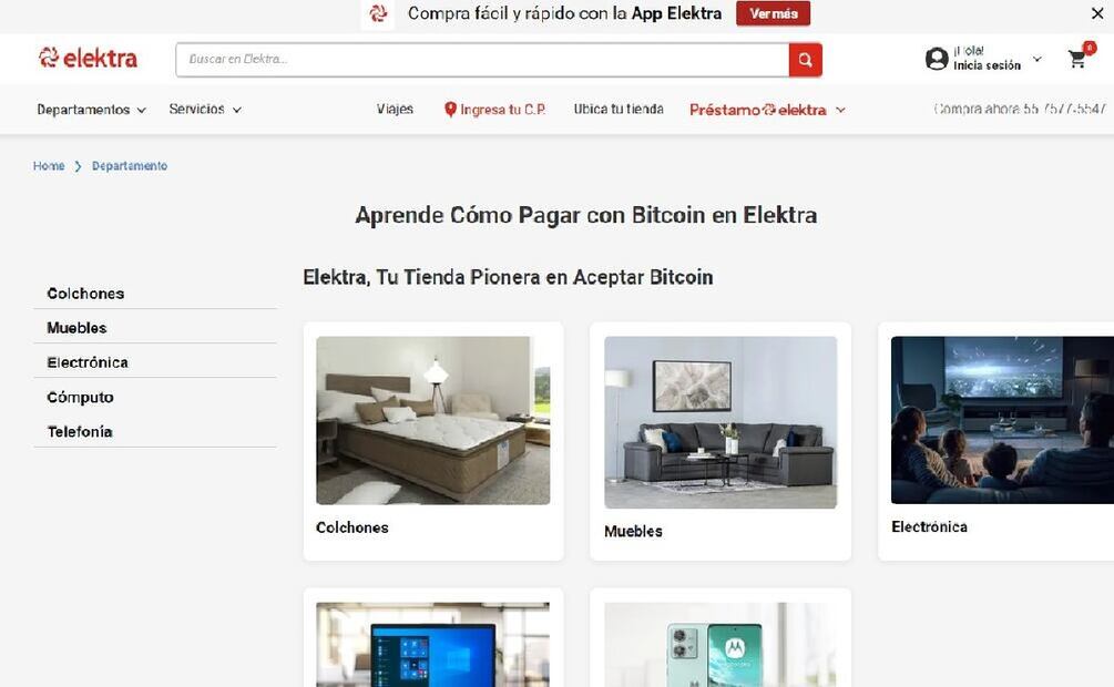 ¿Dónde se puede pagar con Bitcoin en México? (Foto: DeDinero)