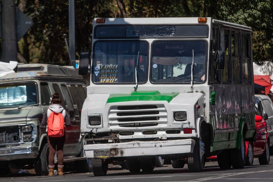La CDMX dejará atrás los viejos microbuses con un plan de modernización (Foto: Cuartoscuro)