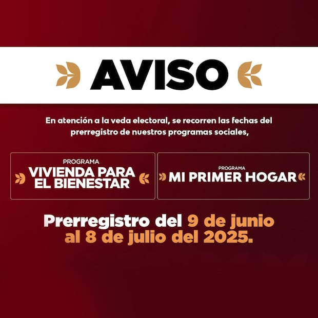 Programas de Vivienda Edomex 2025. (Foto: X del Edomex)