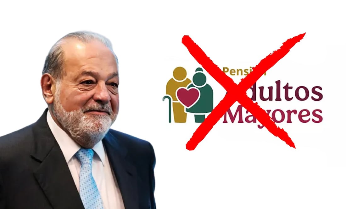 ¿Qué pasaría si se elimina la Pensión del Bienestar, según la propuesta de Carlos Slim? (Foto: DeDinero)