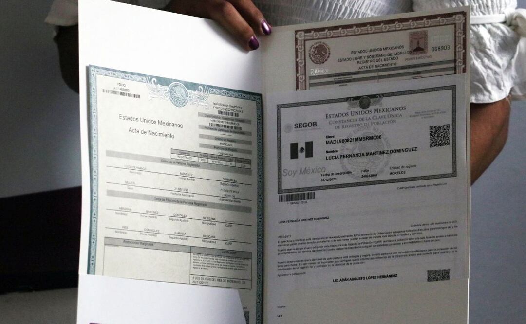 Conoce el precio por corregir tu Acta de Nacimiento. (Foto: Cuartoscuro)