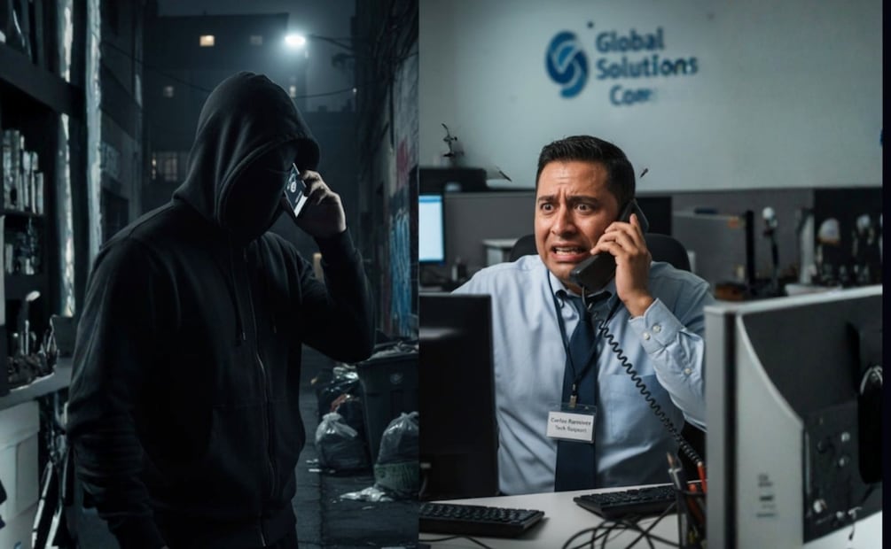 Cuidado con el fraude “La Patrona”: así engañan a empleados haciéndose pasar por sus patrones. (Foto: Creada con IA)