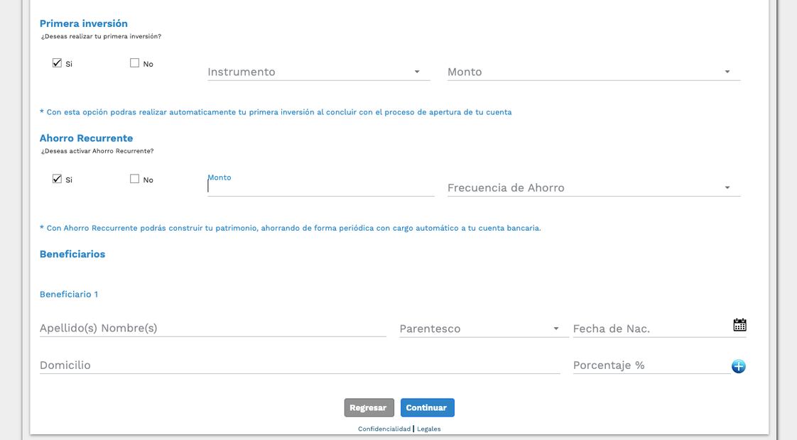 La plataforma de Cetesdirecto te da la opción de invertir por primera vez y crear un ahorro recurrente que se invierte automáticamente. (Foto: Captura)