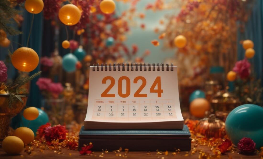 Calendario de días feriados 2024 en México. (Foto: DeDinero)