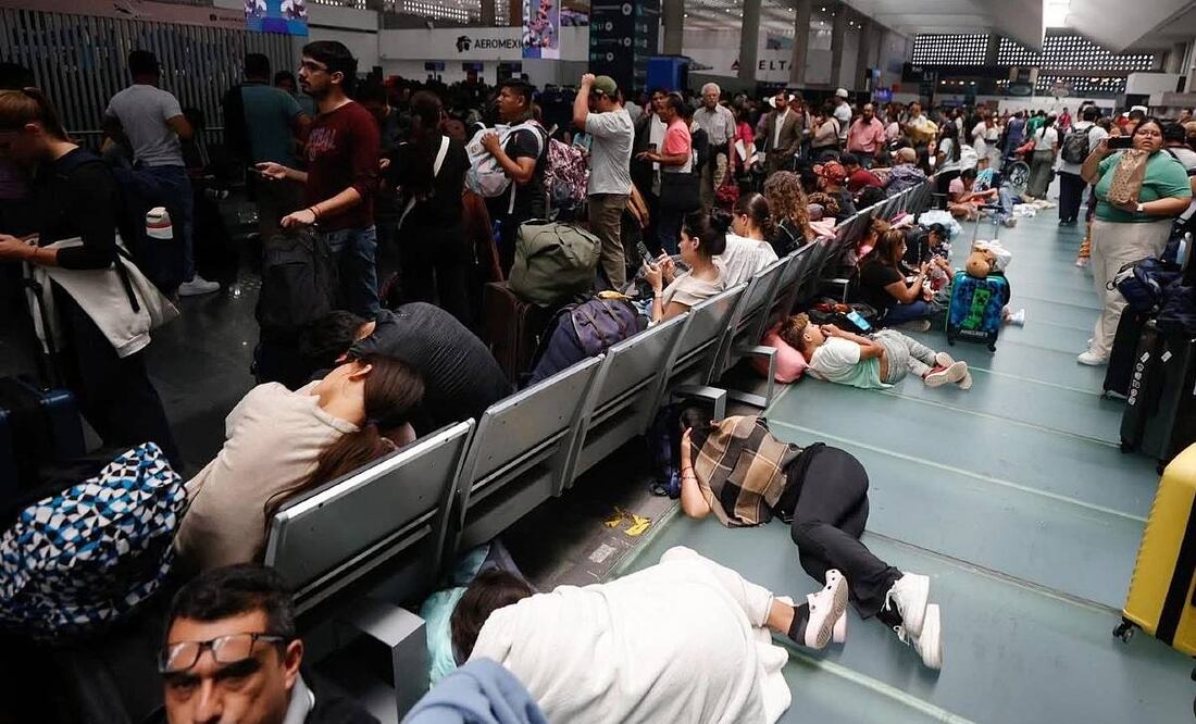 Vuelos retrasados o cancelados en CDMX: esto dice Profeco. (Foto: Redes sociales)