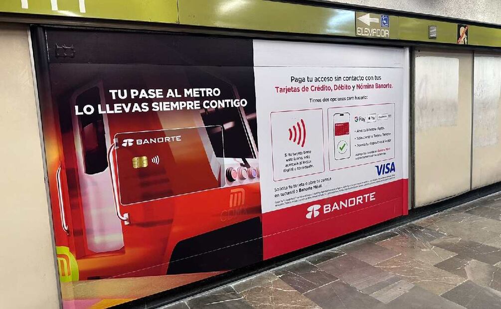 ¿Cómo pagar con tarjeta de débito en el Metro CDMX? (Foto: DeDinero)
