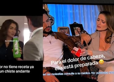 En TikTok exhiben Shampoo Savilé y CafiAspirina en telenovelas de Televisa, piden anuncios del IMSS