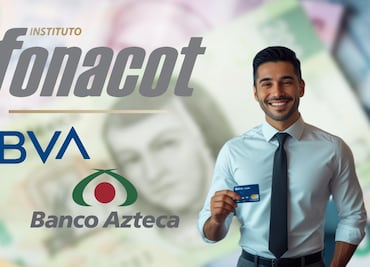 ¿Fonacot te puede depositar en BBVA o Banco Azteca? En estos bancos te pueden depositar el crédito