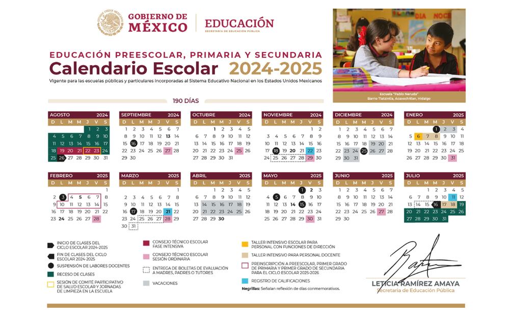¿Cuándo empiezan las vacaciones de invierno según el calendario SEP? (Foto: Captura de pantalla)