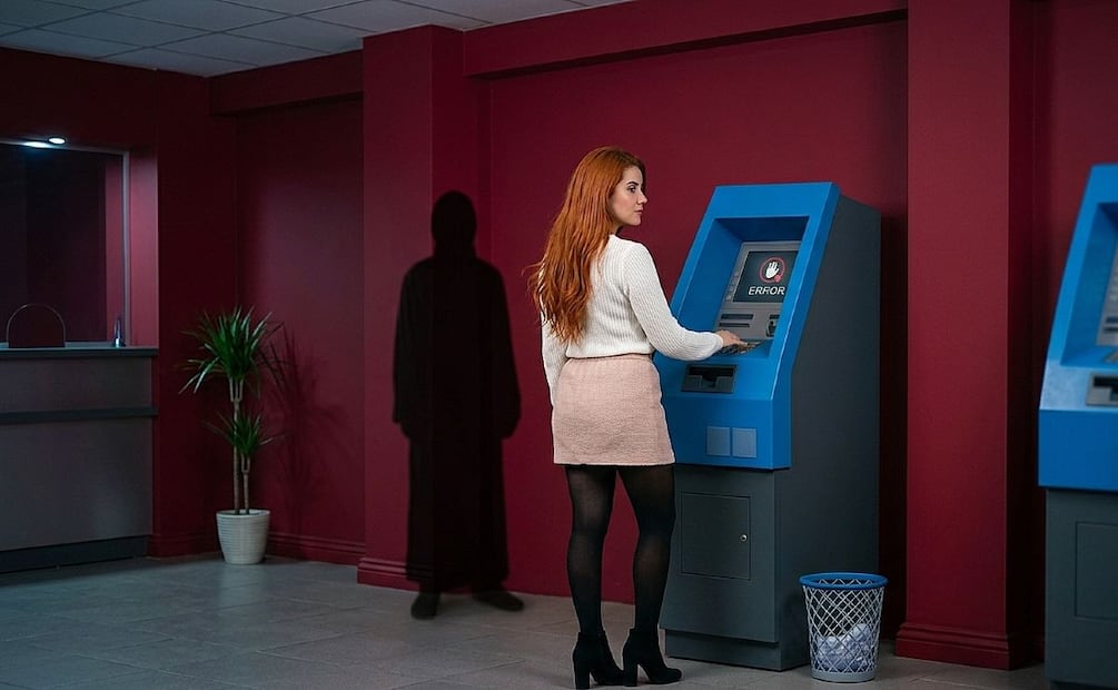 ¿Cajero automático alterado? Así clonan tu tarjeta BBVA, Banamex o Santander. (Foto: Creada con IA)