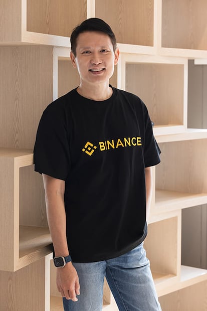 Richard Teng, CEO de Binance. Foto: Binance